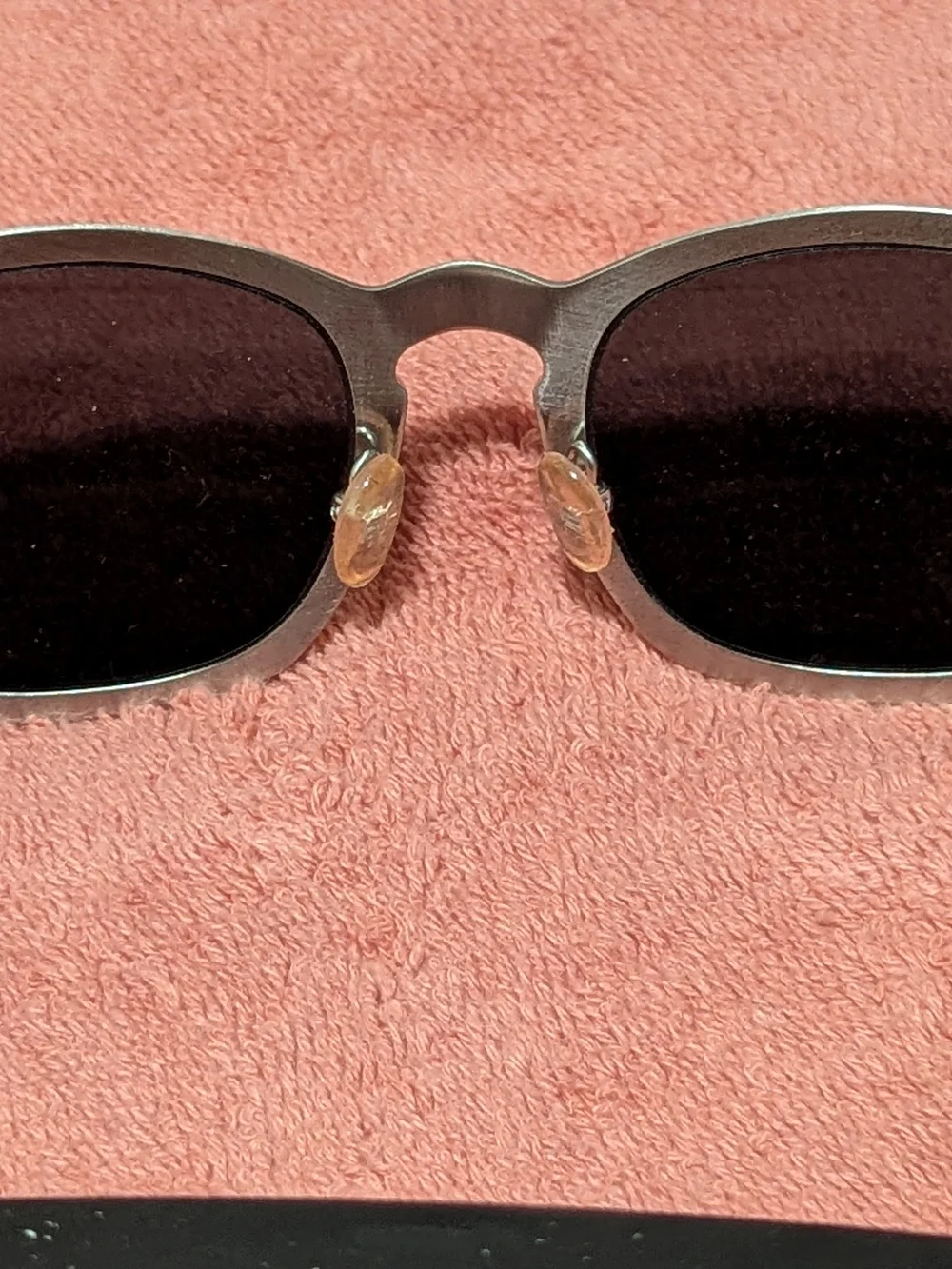 Alexander Wang Silver Metal Frame Sunglasses